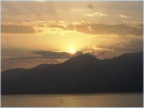 Sonnenuntergang am Gardasee
